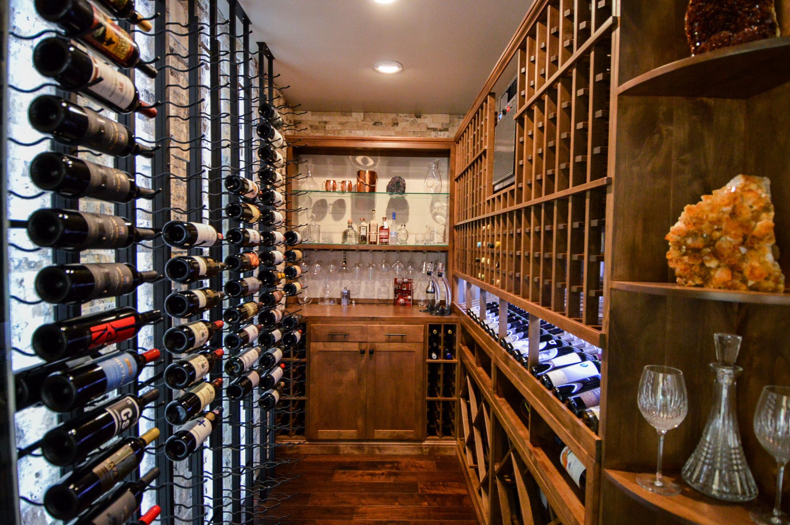 Wine storage racks