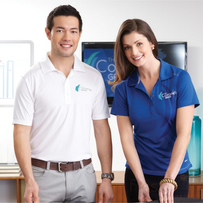 business polos with logo