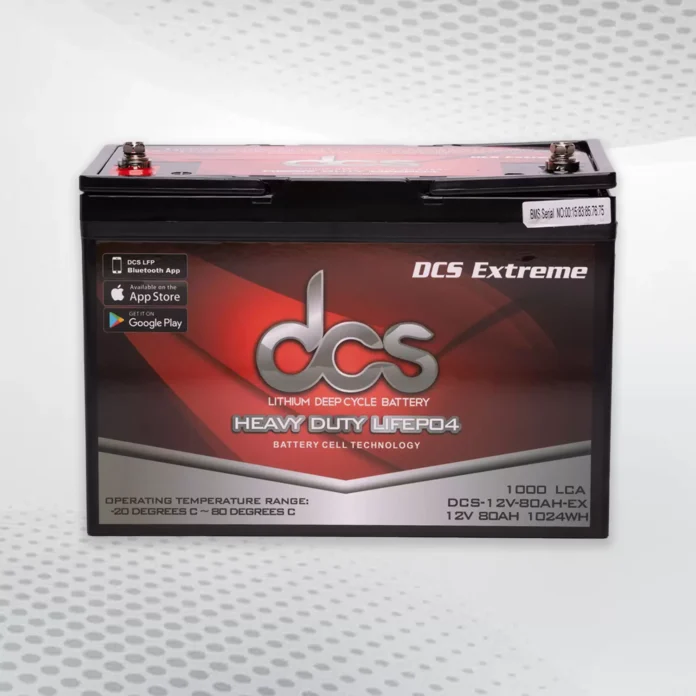 DCS 80ah Extreme Battery